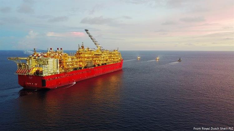Σε Λειτουργία ο Πλωτός Σταθμός-Γίγας Prelude Floating LNG της Shell, στην Αυστραλία
